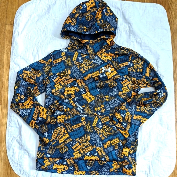 Three Under Armour Boys Hooded Sweatshirts L L XL - Picture 1 of 6